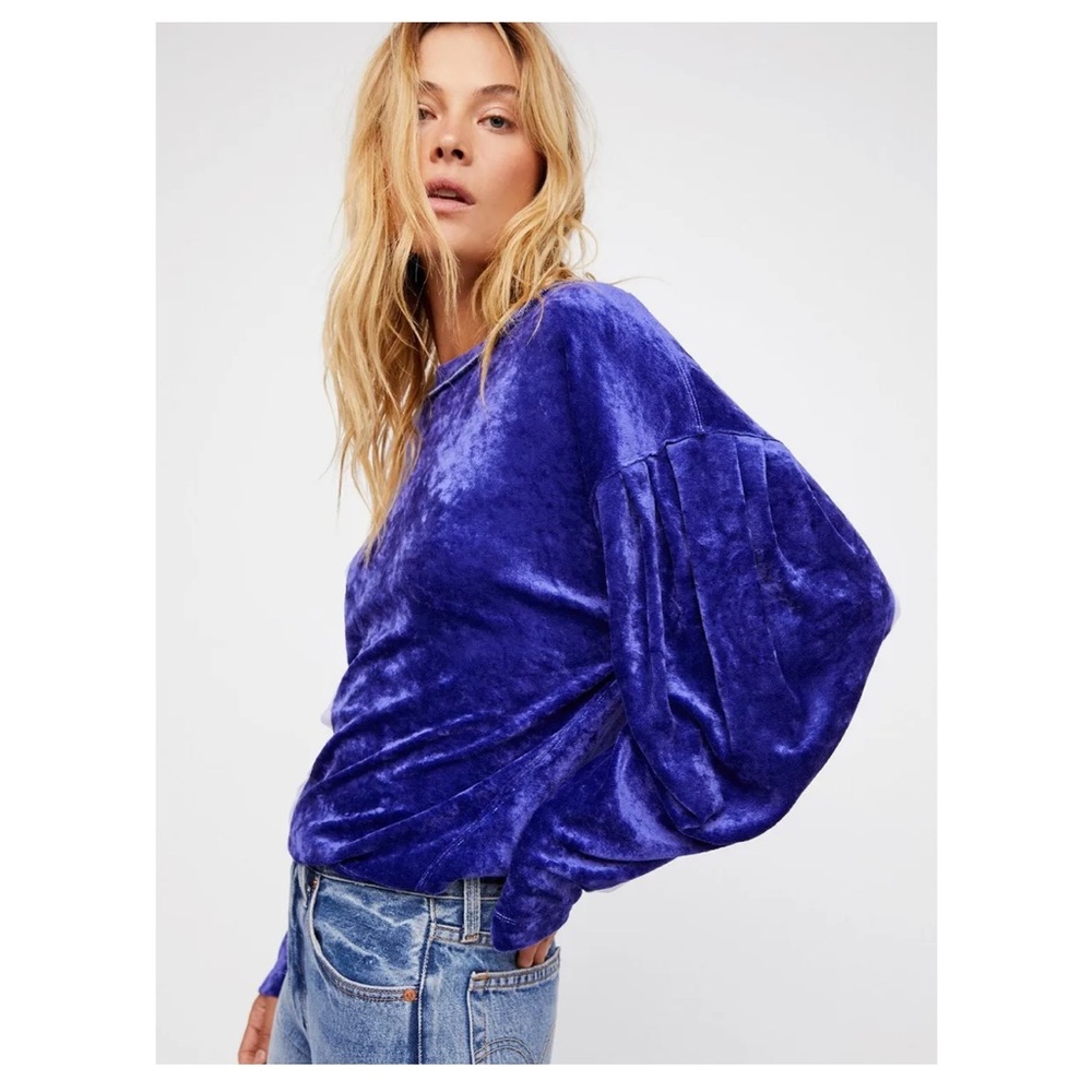 Free People Velvet Milan Pullover